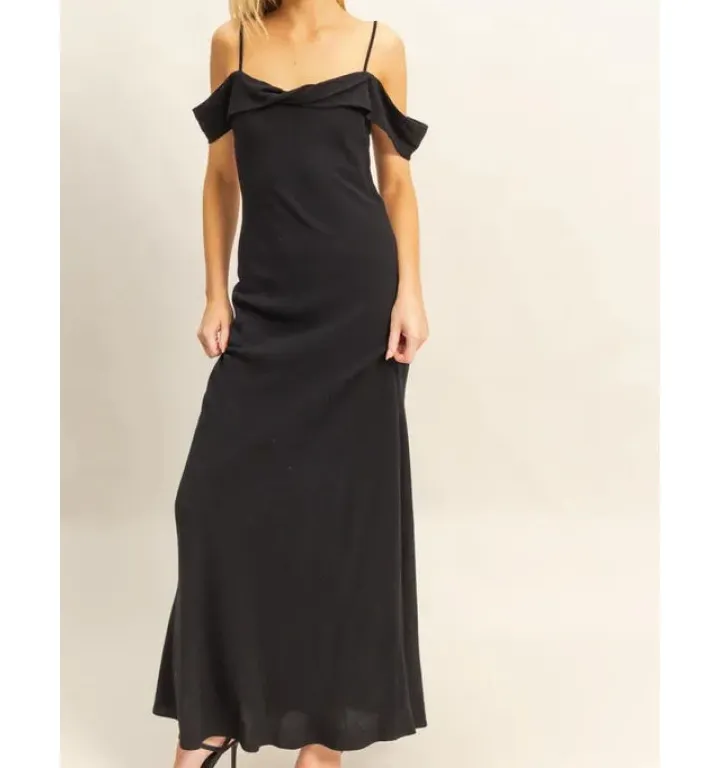 Casual Flattering Fit Cami Maxi Dress