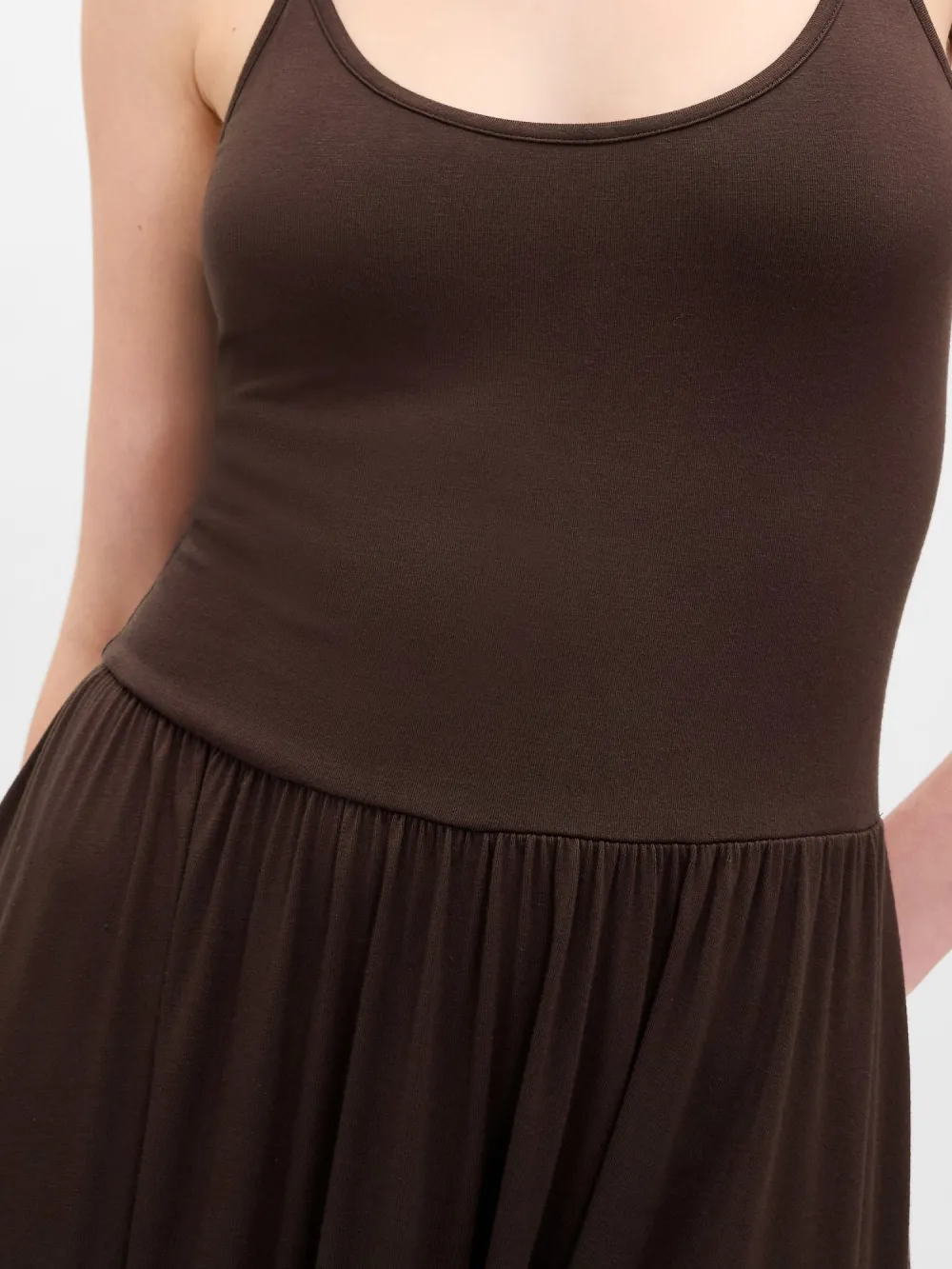 Waist Elastic Big Skirt Dress