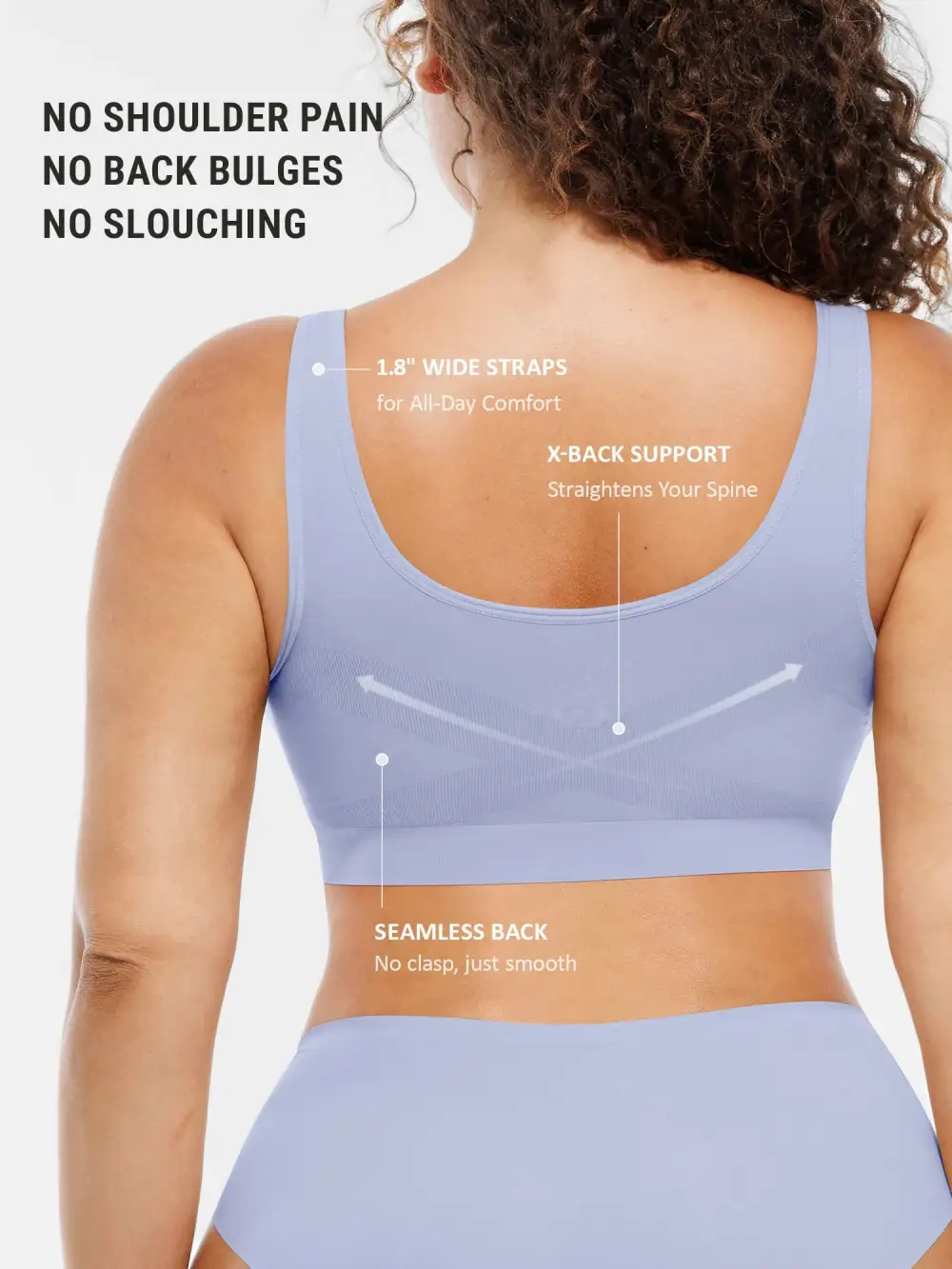 Seamless Full Coverage Support Bra