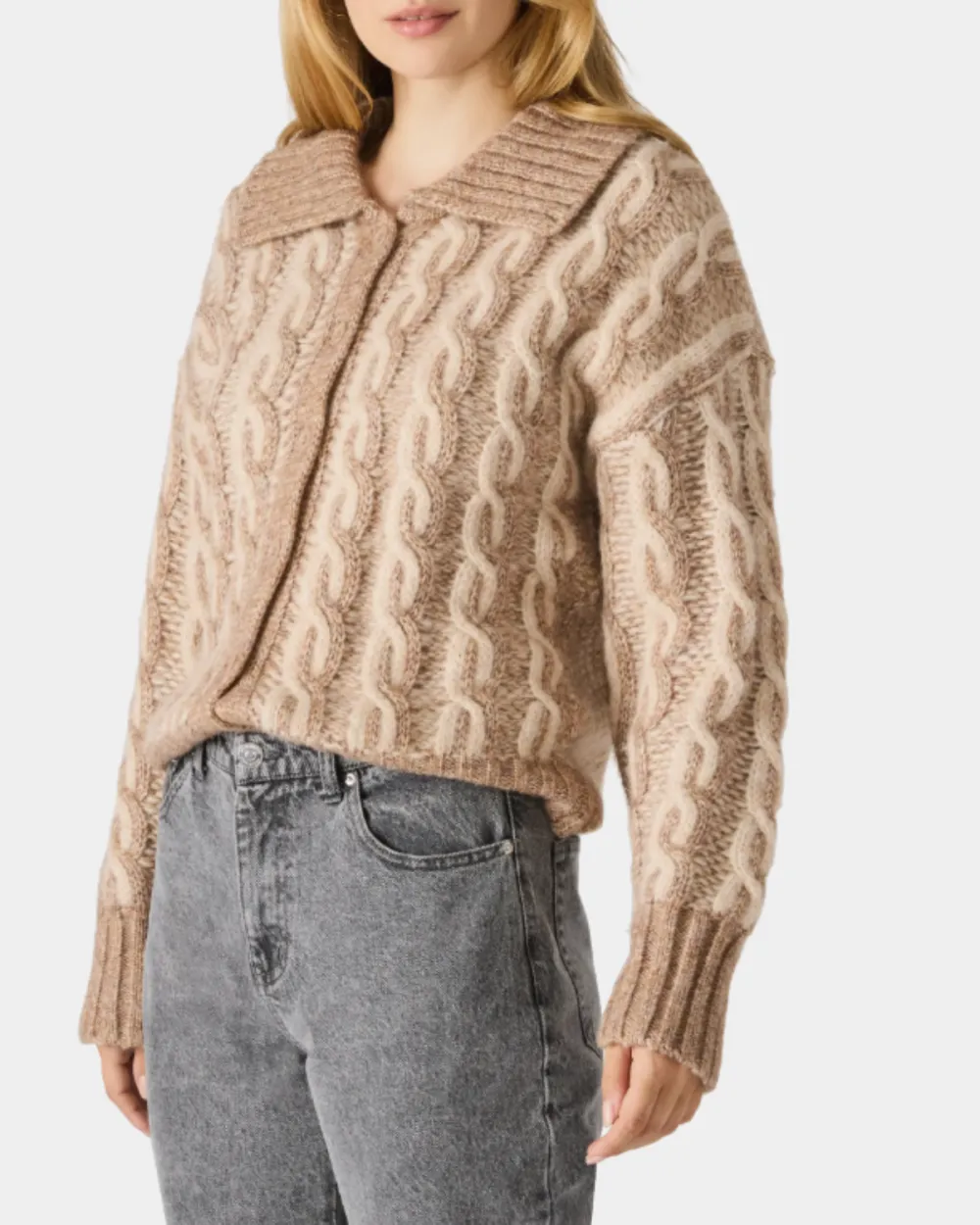 Michaella Cardigan - Heather
