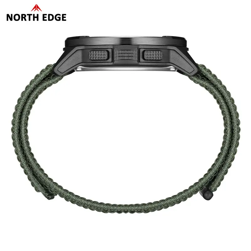 North Edge Outdoor Adventure Watch with Military Grade 5ATM TERRAX