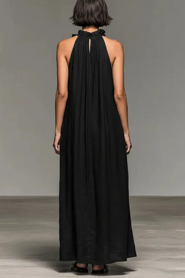 Versatile Modern Ruffled Ruffle Sleeve