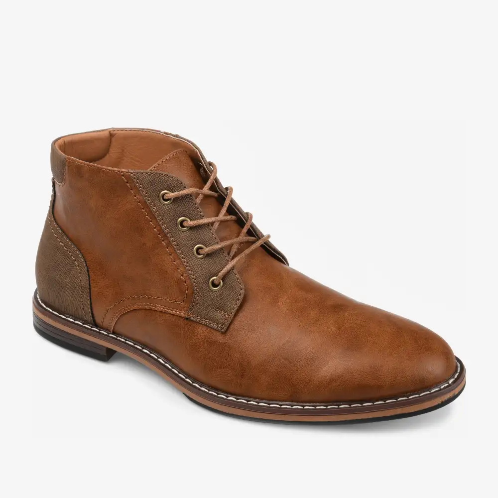 Splicing Plain Toe Work Boots