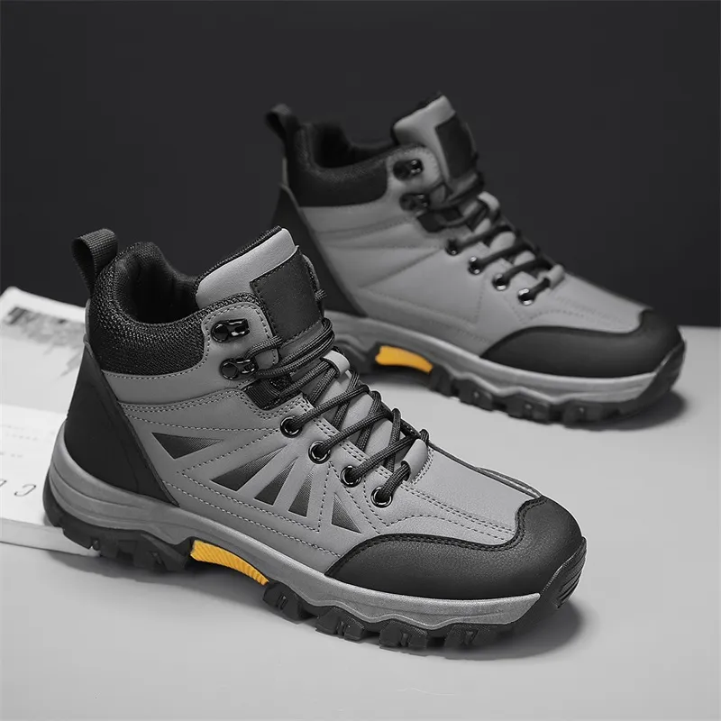 Men's Grip Sole Work Shoes