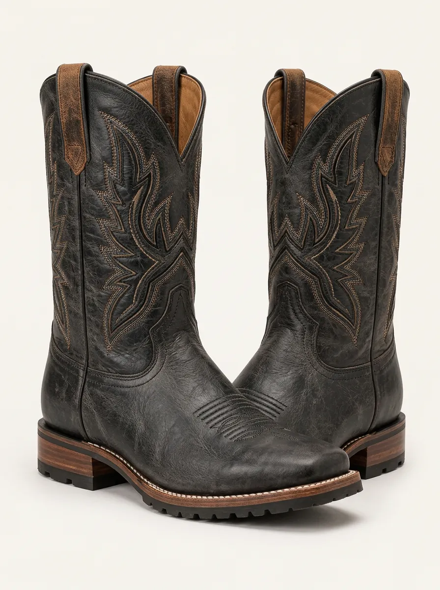 Men's Red Cowboy Boots