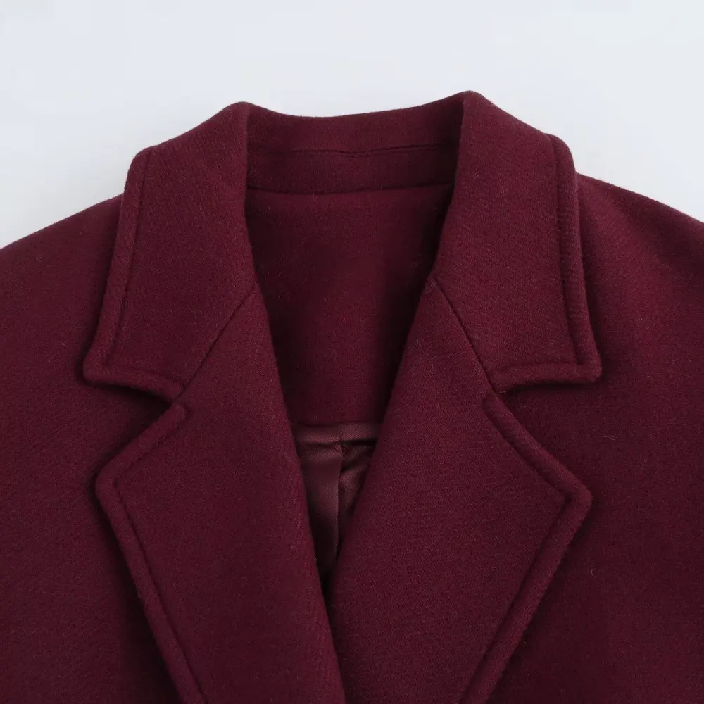 Structured Relaxed Outerwear Coat