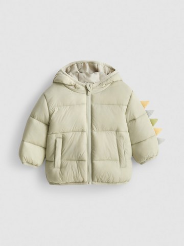 0-18mths | Zip-Up Hooded Newborn Puffer Jacket detail 2