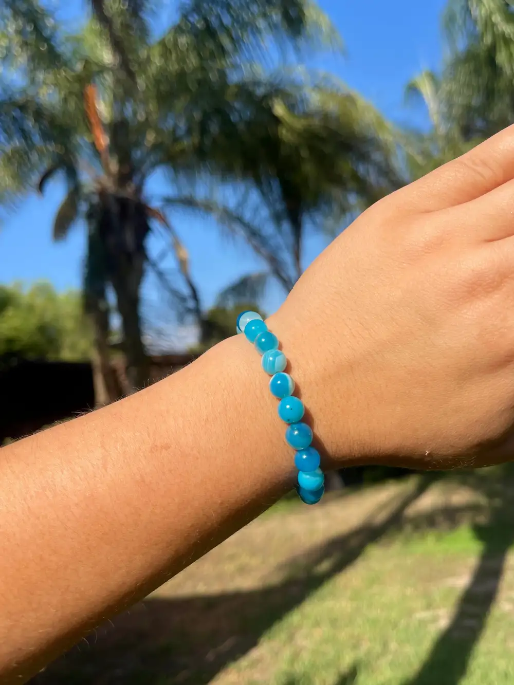 Agate Gemstone Bracelet