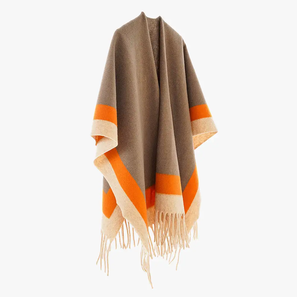 Jacquard Paisley Oversized Scarf
