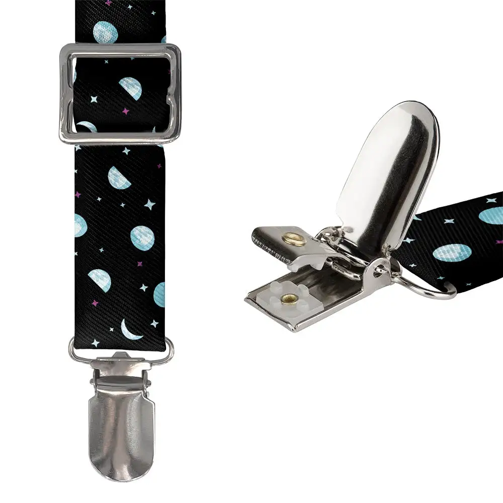 Mini Moons Space Theme Suspenders