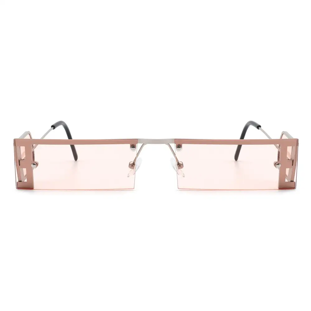 Rectangle Flat Top Frame Sunglasses