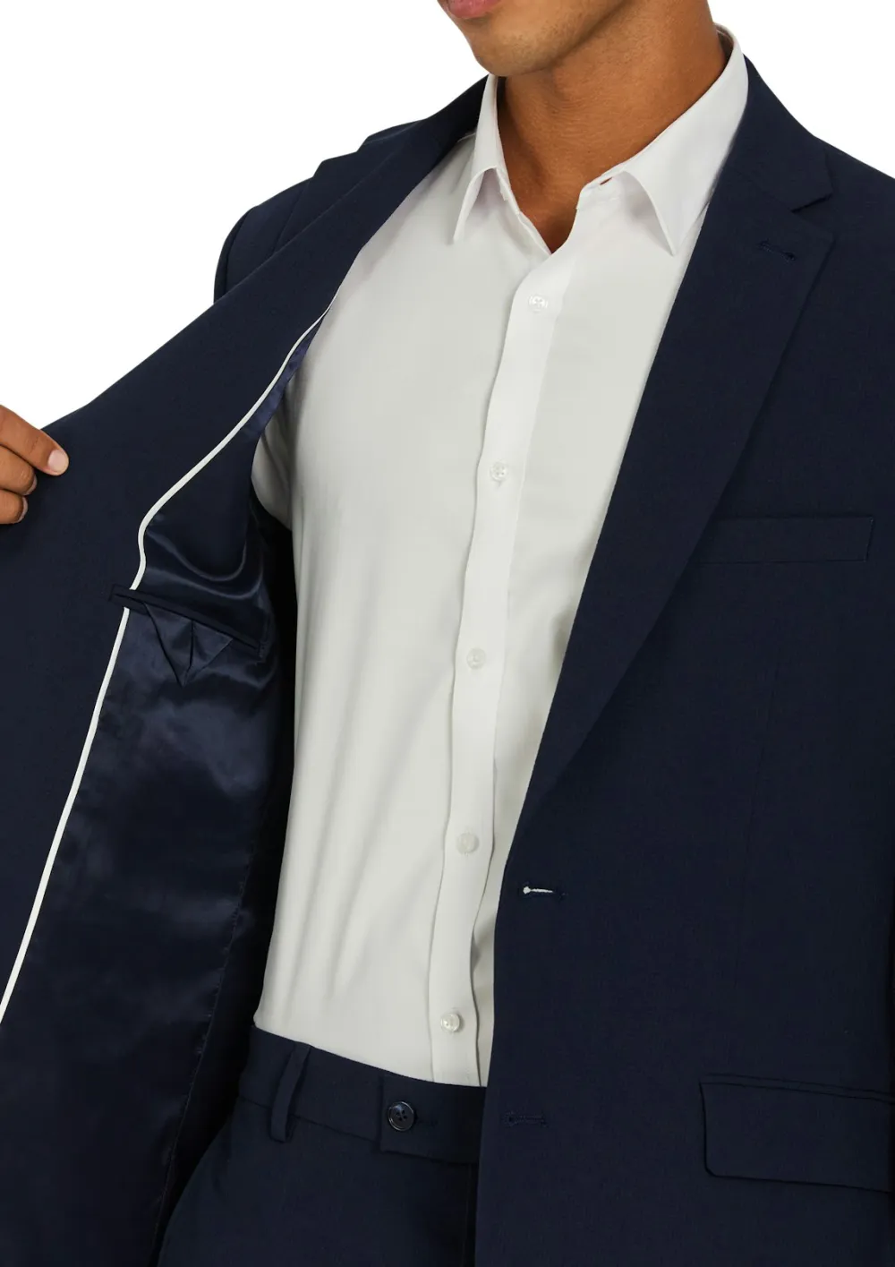 Men's Casual Soft Black Suit