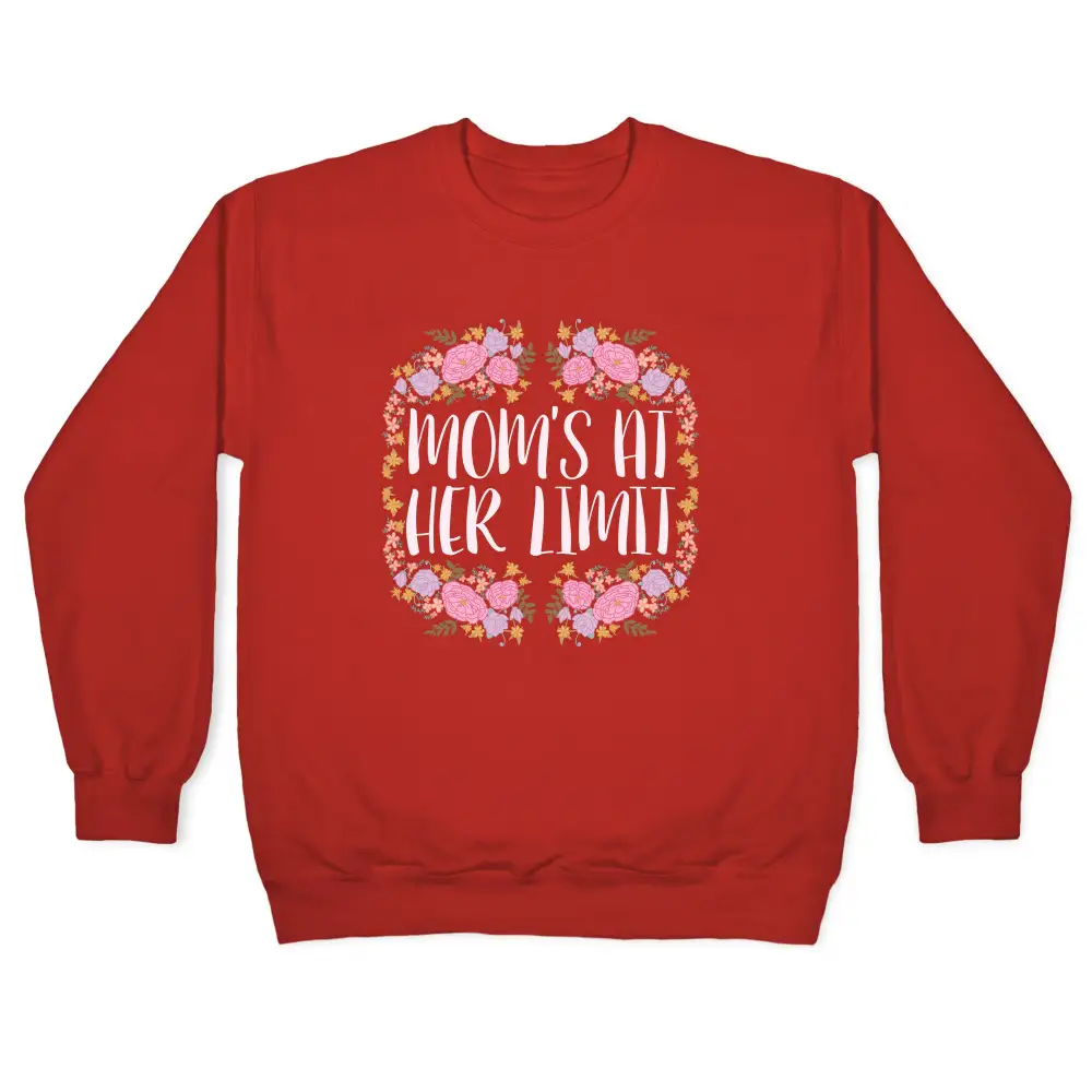 Pocket Mom Crewneck Sweatshirt