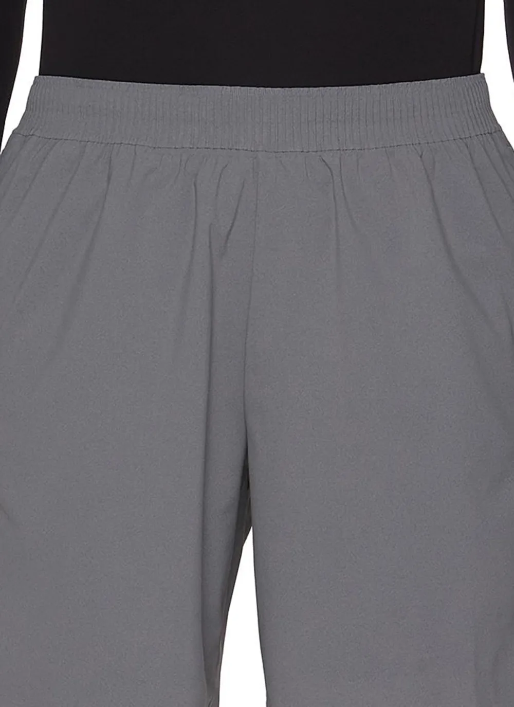 Casual Simple Loose Breathable Grey Shorts
