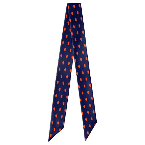 Illinois State Outline Design Hair Scarf