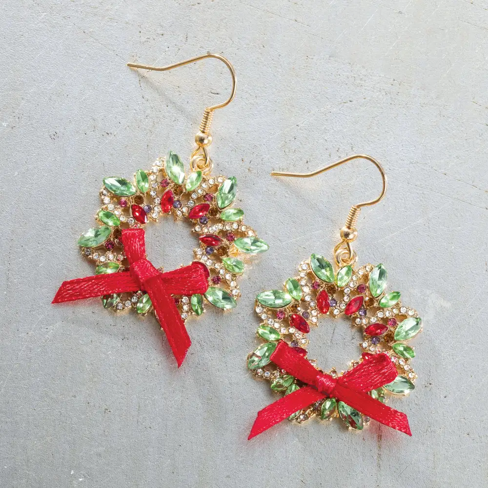 Classic Crystal Drop Earrings