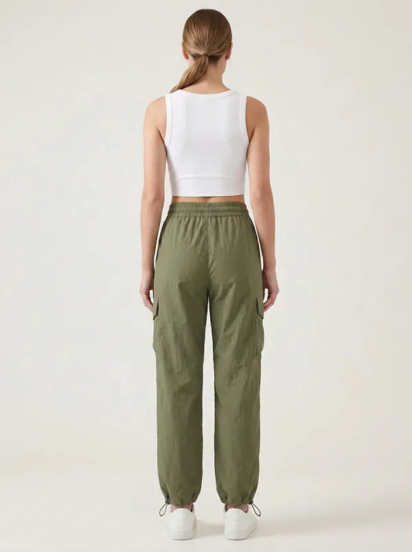 Drawstring Pocket Breathable Breathable Cargo Pants