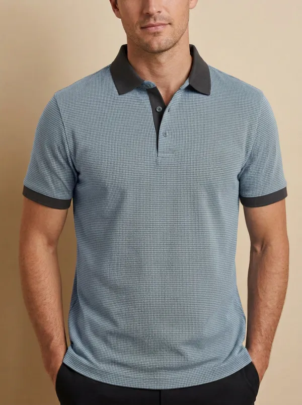 Outdoor-Inspired Classic Men's Polo Shirt