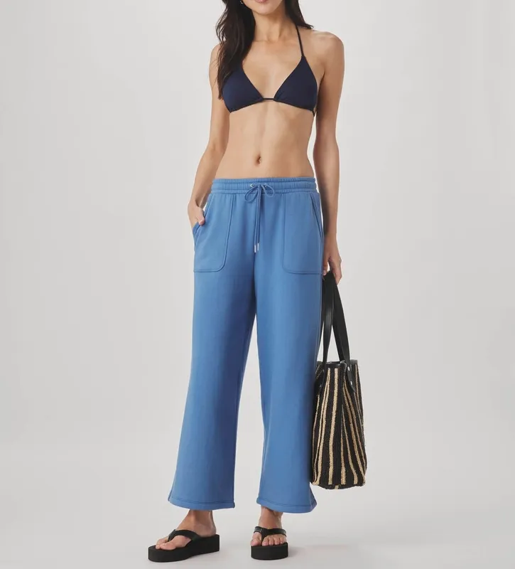 Textured Sweatpant Jogger Pants