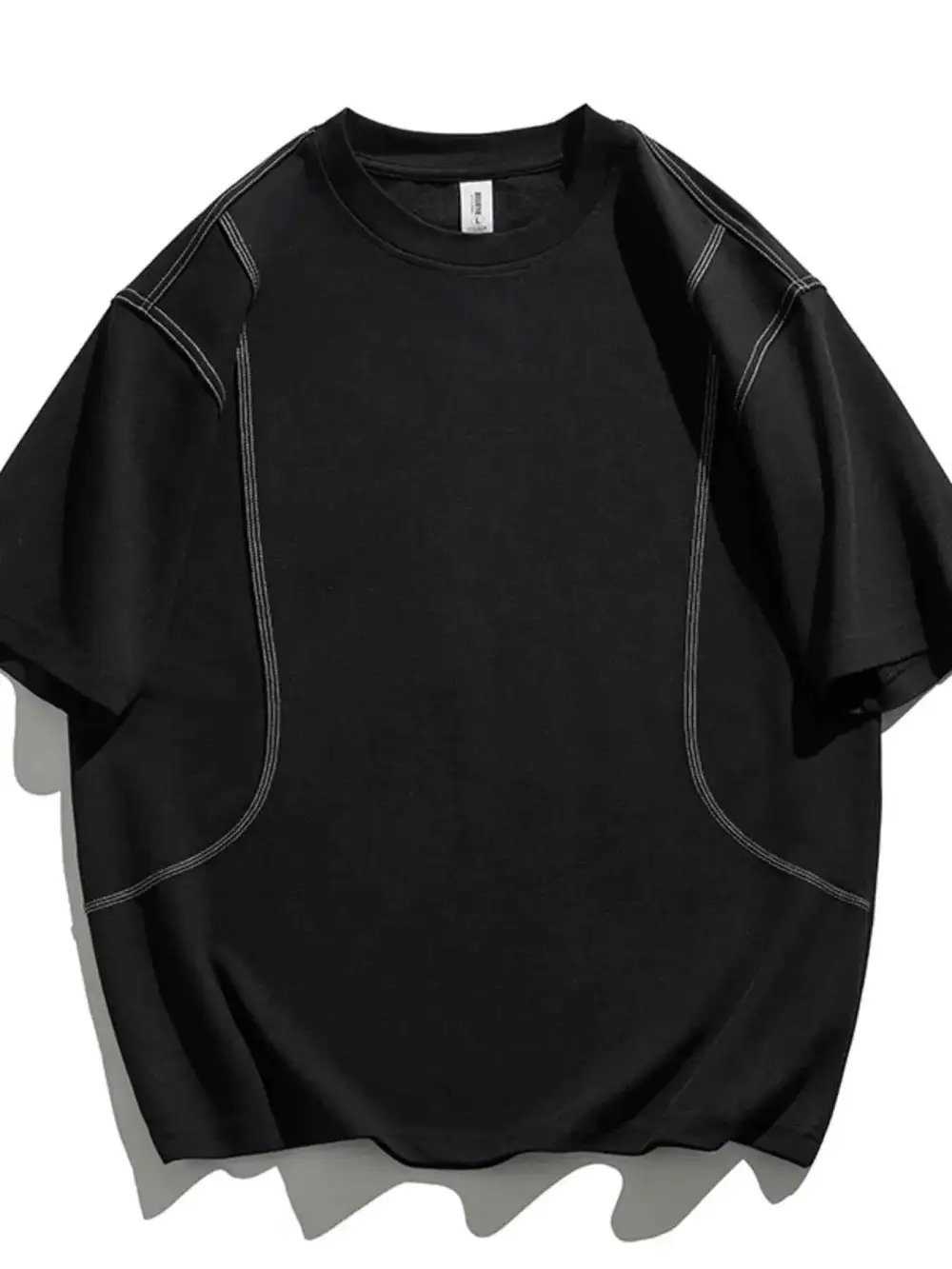 Lightweight Round Neck Short Sleeve T-Shirt