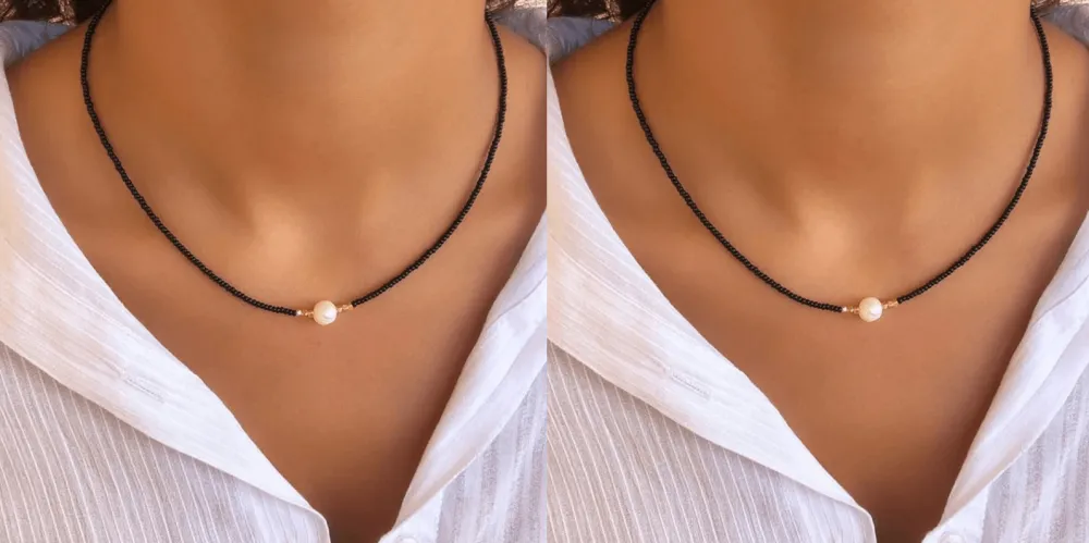 Pearl Detail Necklace