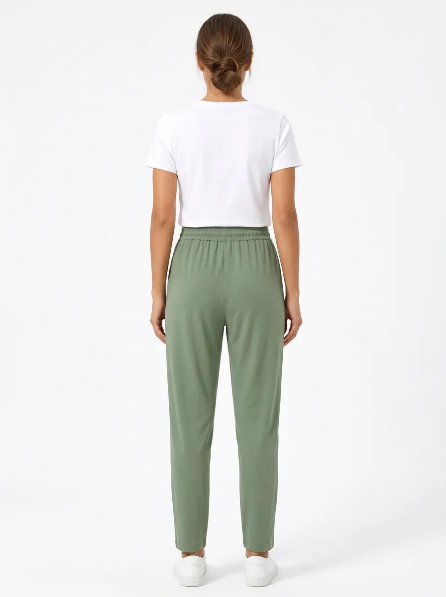 Women's Sporty Drawstring Jogger Pants