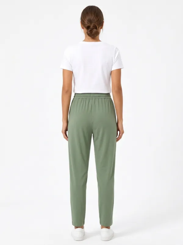Women's Sporty Drawstring Jogger Pants