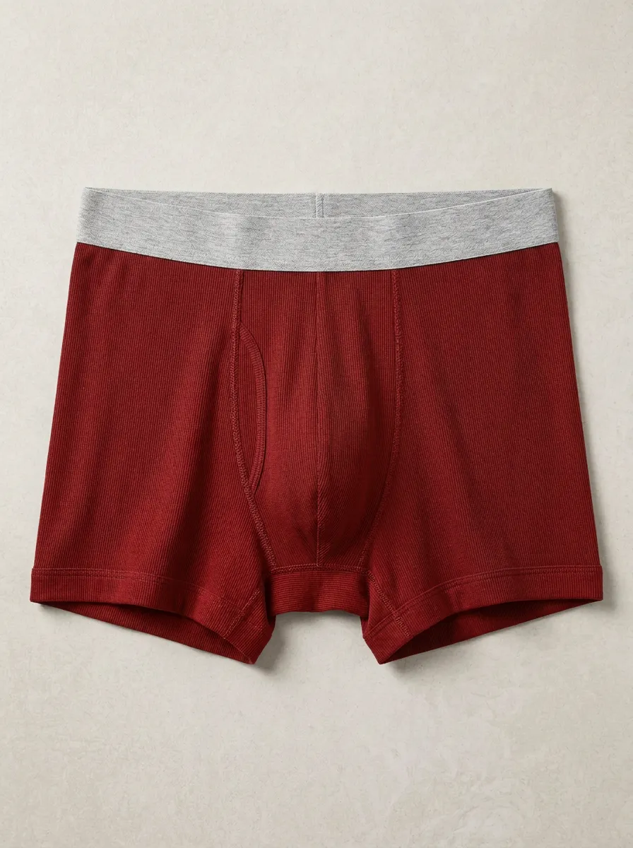 Men's Charcoal Grey Structured Pouch Minimalist Boxer Briefs
