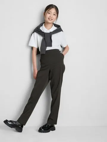 7-15yrs | 2pk Pull On School Trousers