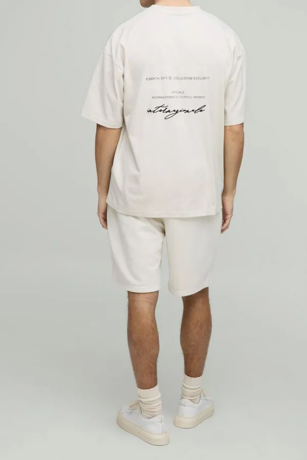 Oversized Heavyweight Crew Neck T-Shirt