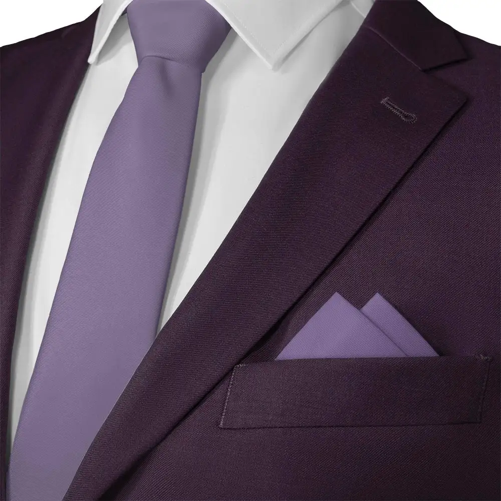 Elegant Subtle Solid Pocket Square
