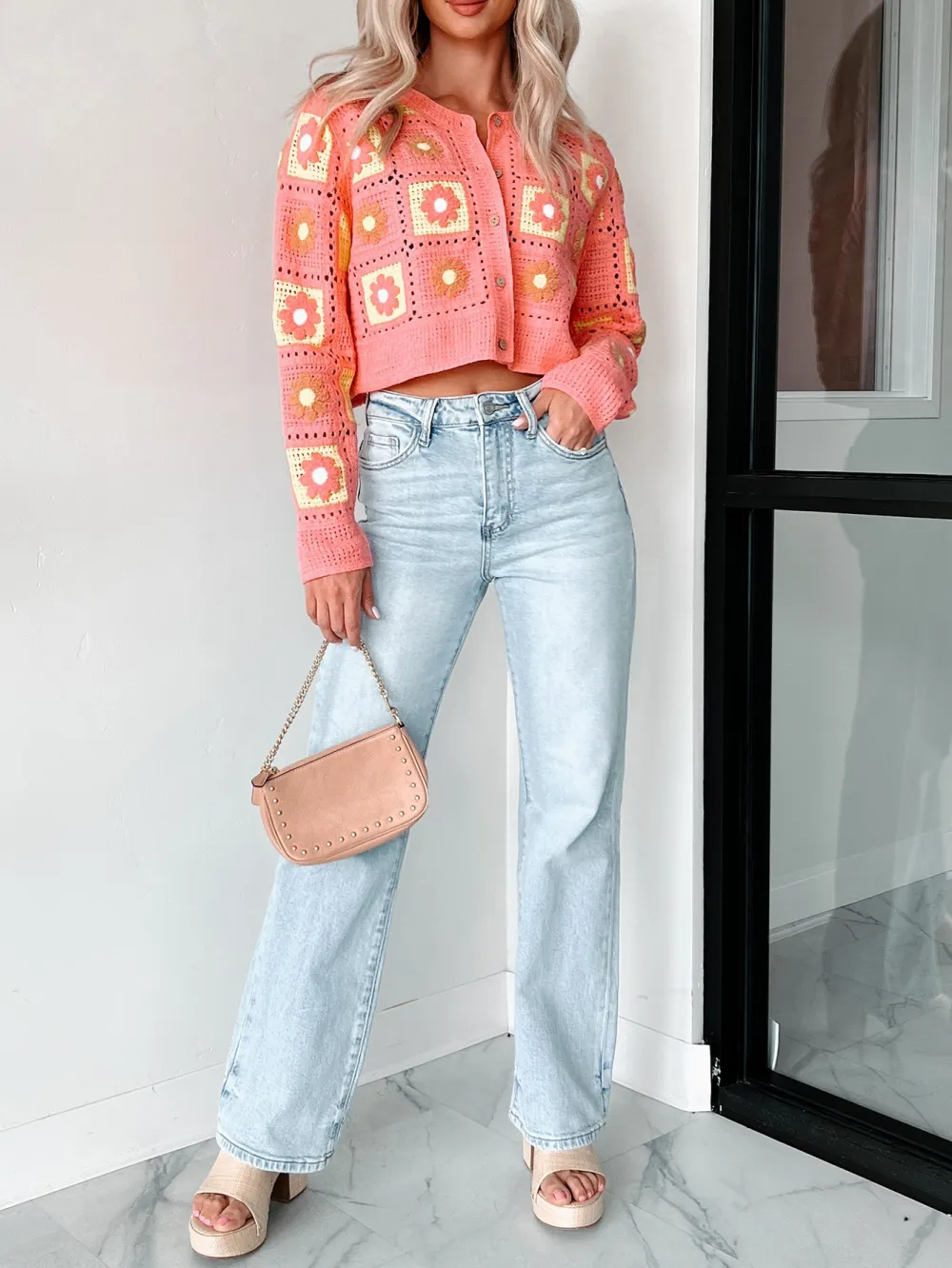 High Rise Flare Vervet Jeans