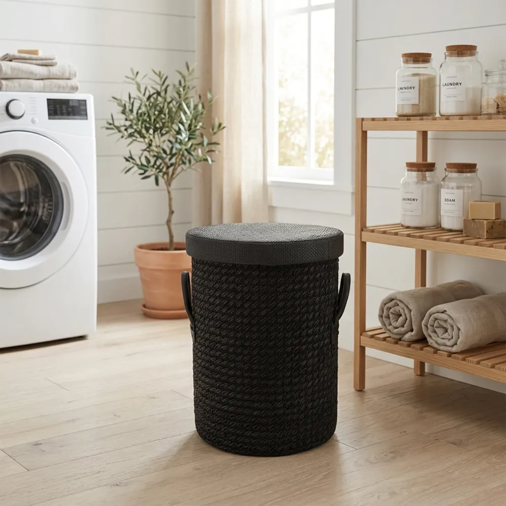 Practical Round Laundry Basket