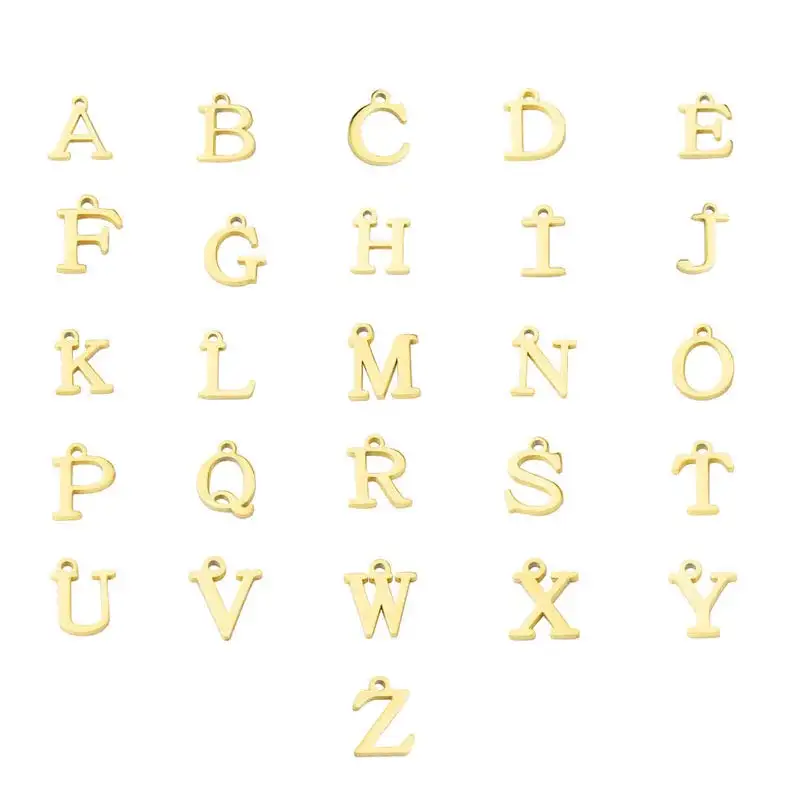 Polished Initial Necklace