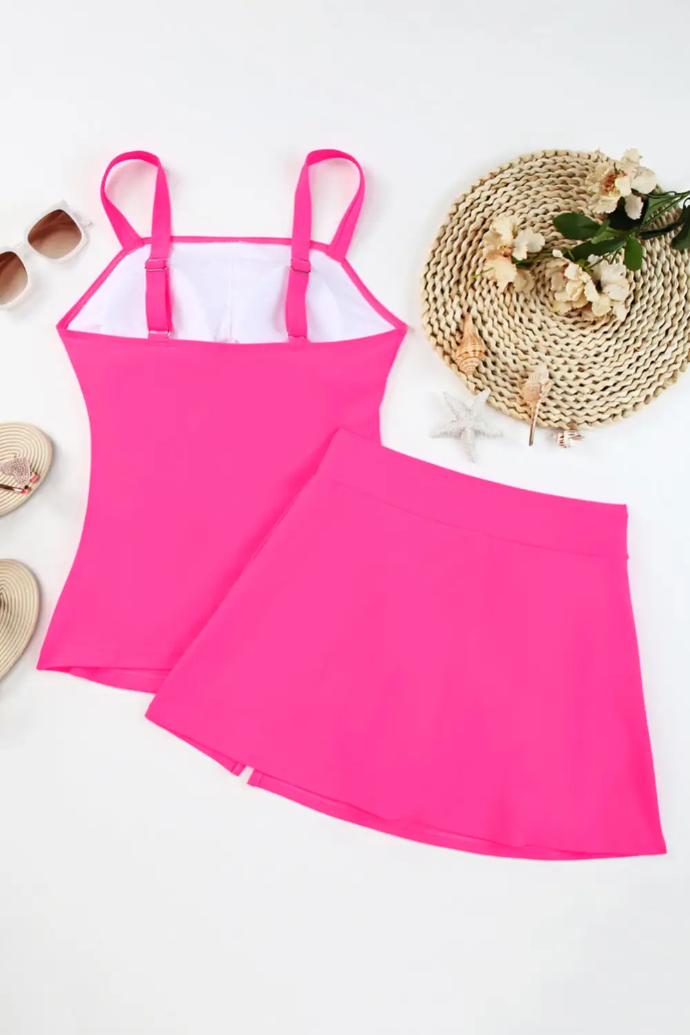 Square Neck Coordinated Set