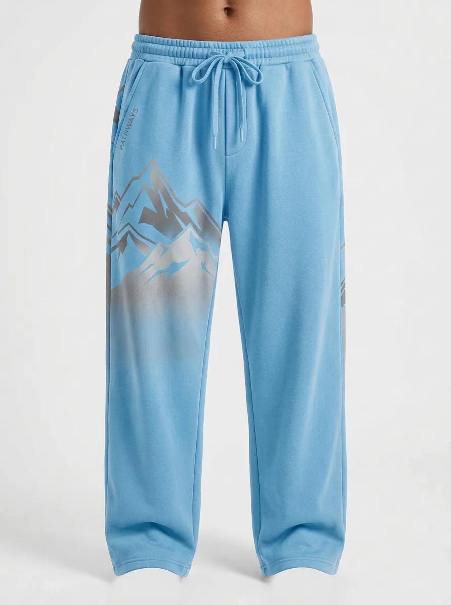 Unisex Hiking Landscape Graphic Joggers