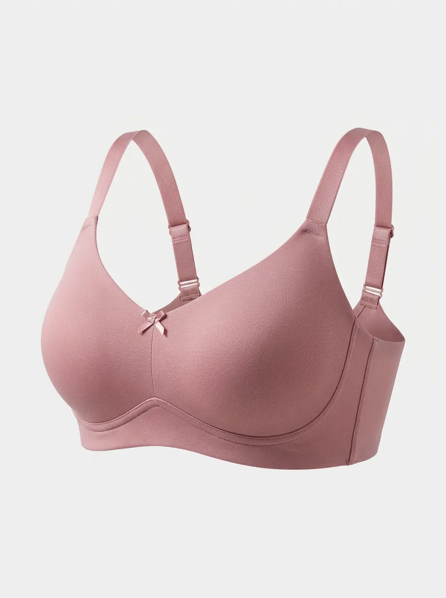 Women's Full-Coverage Bow-Detail Bra