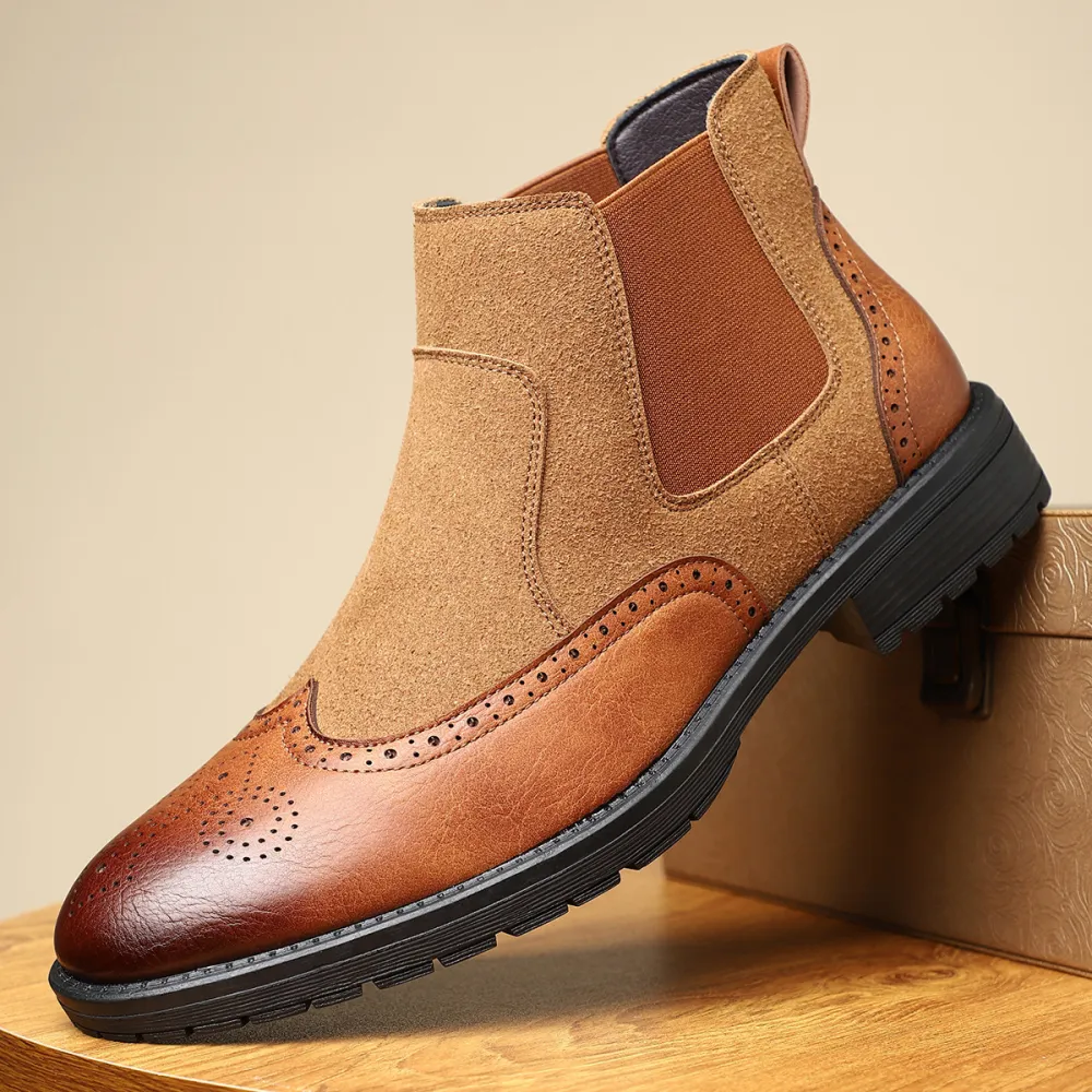 Retro Casual Dress Boots
