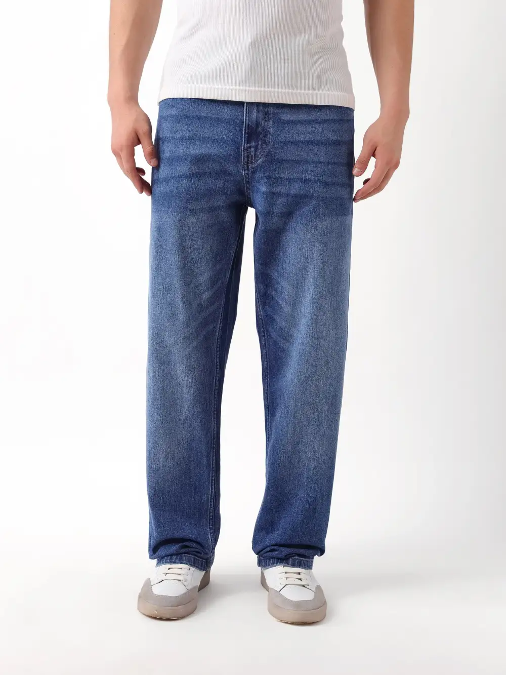 Warm Weather Stretch Pocket Lightweight Jeans