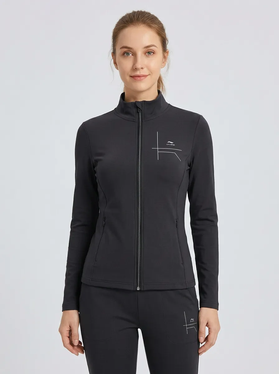 Women's Athletic Fitness Graphic Tracksuit Set
