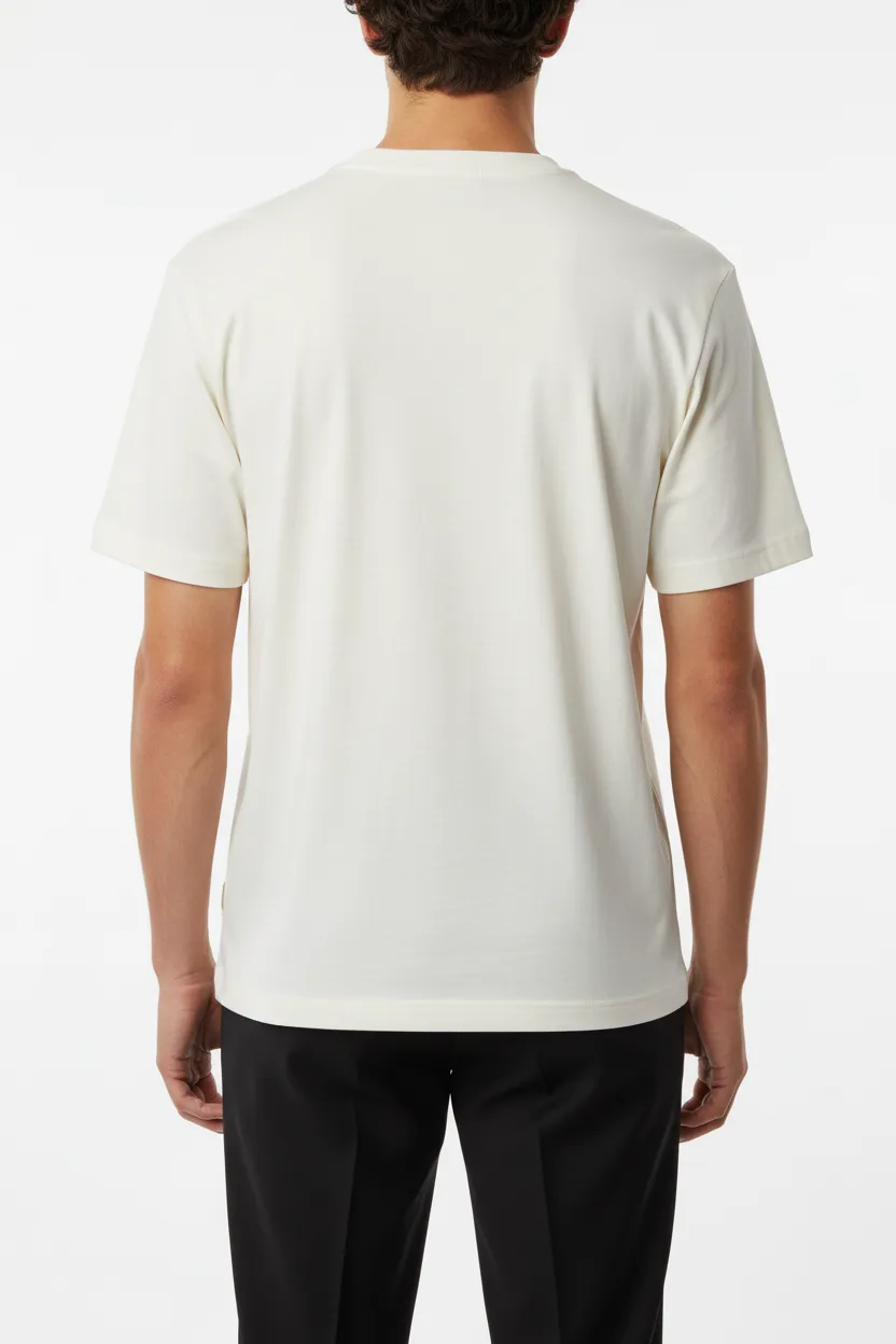 Round Neck Cotton T-Shirt