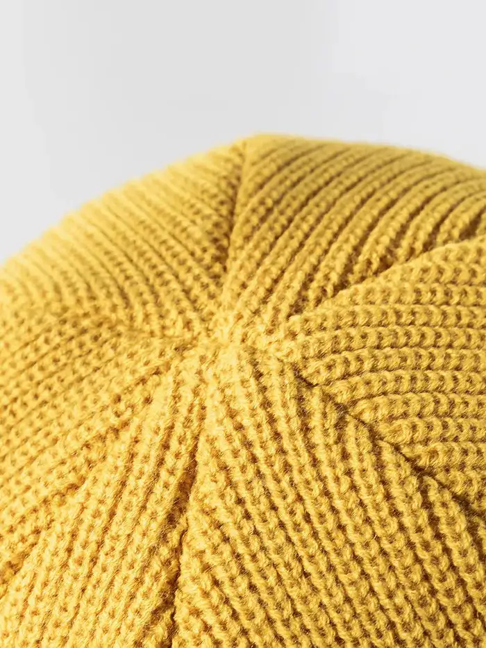 Distressed Knit Casual Hat