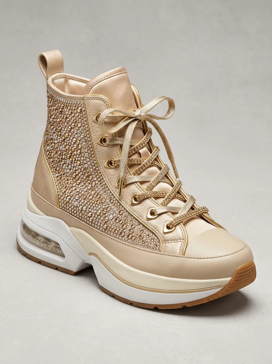 Everyday Classic Women's Rhinestone Platform Shoes