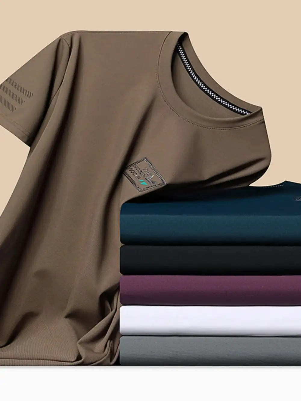 Classic Fit Crew Neck Short Sleeve Tee
