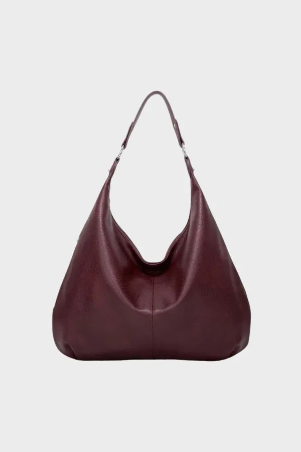 Leather Hobo Bag