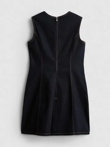 7-15yrs | Cotton Rich Sleeveless Denim Dress