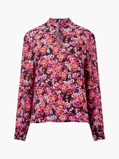 Colorful Art Print Long Sleeve Shirt Top