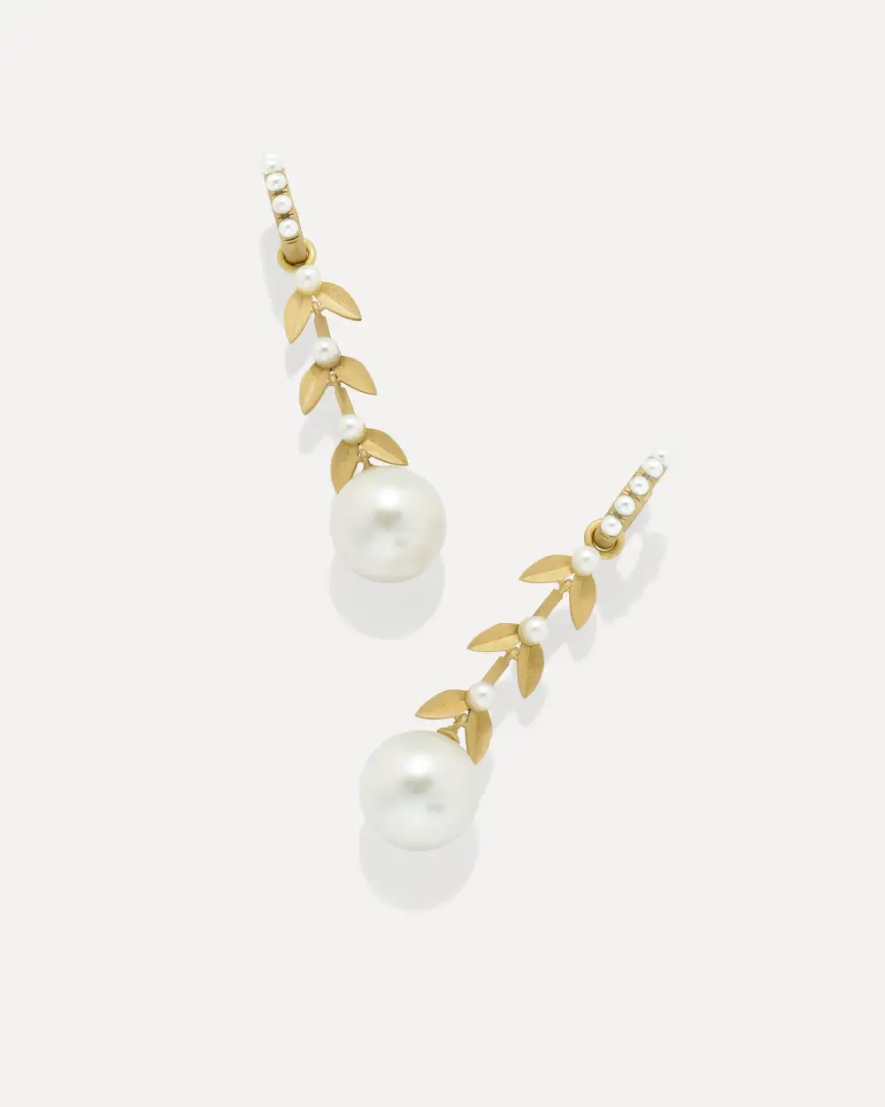 Blossom Gumball Long Vine Earrings