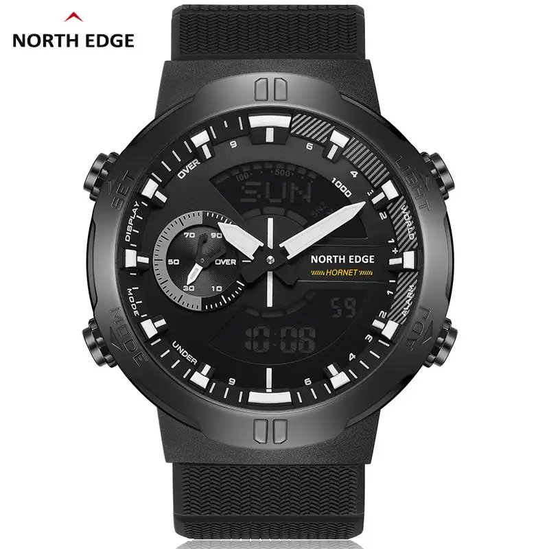 North Edge Men's adventure digital outdoor watch Hornet