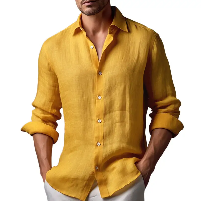 Textured Woven Washed Shirt